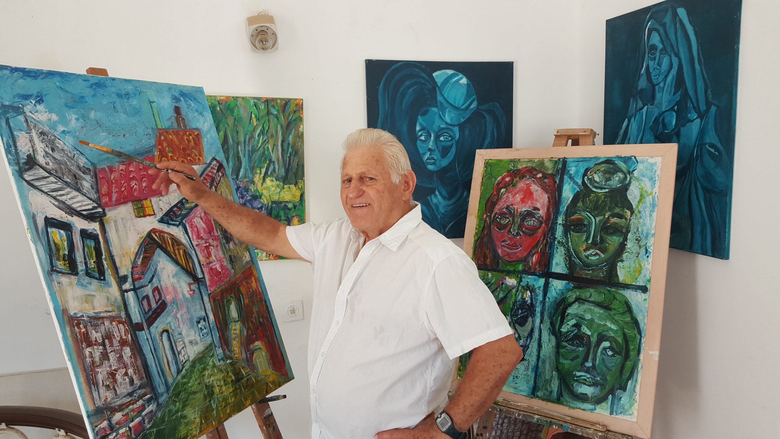 מיכאל גרינברג - הציורים של מיכאל