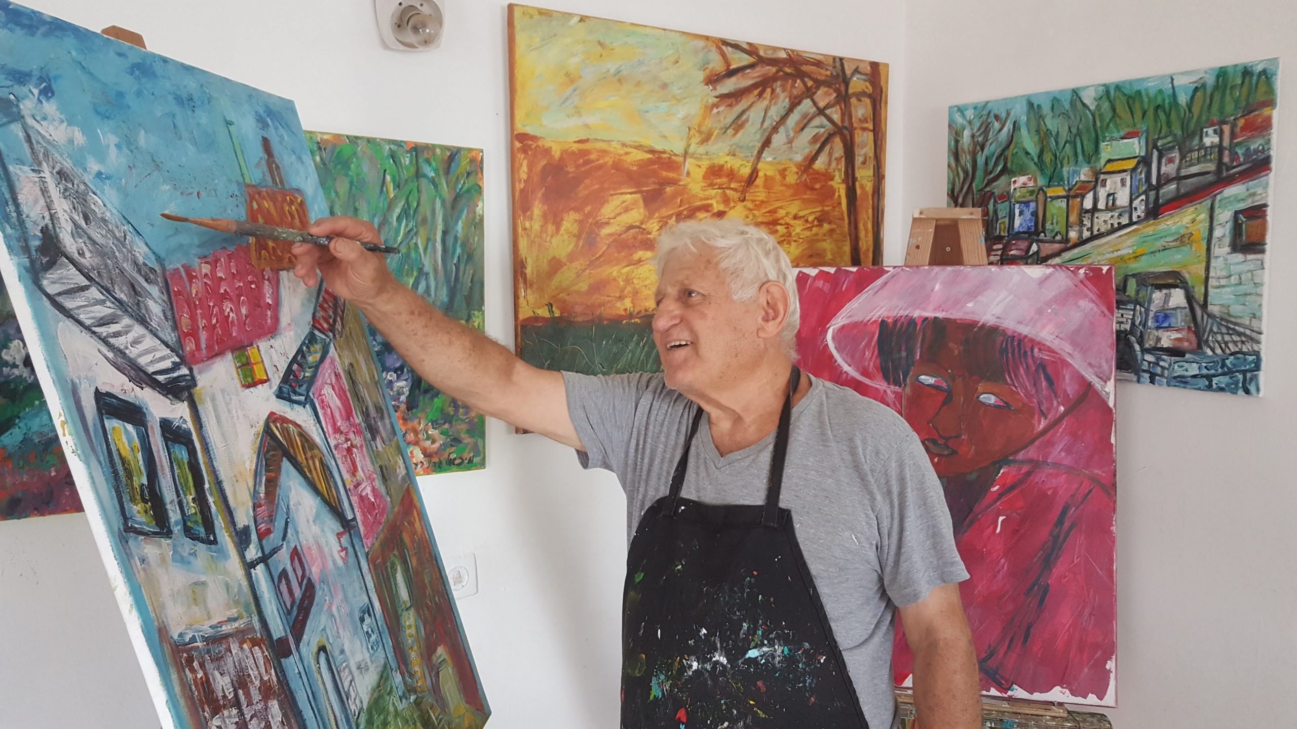 הציורים של מיכאל - מיכאל גרינברג - ציורים