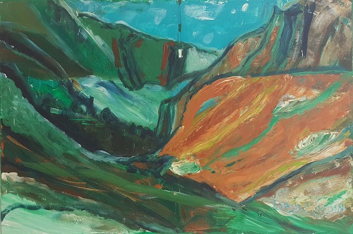 ציור נוף - נוף הגליל​