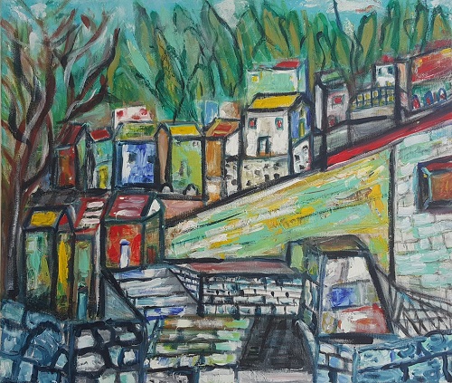 ציור של צפת 1968​